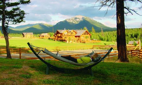 Relaxen auf der Echo Valley Ranch