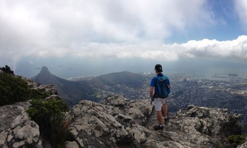 Kapstadt - Ausblick vom Tafelberg