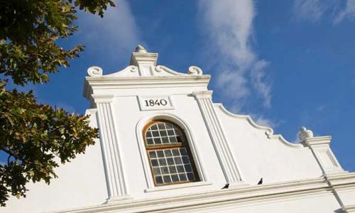 SuedafrikaStellenboschCape Dutch Gable
