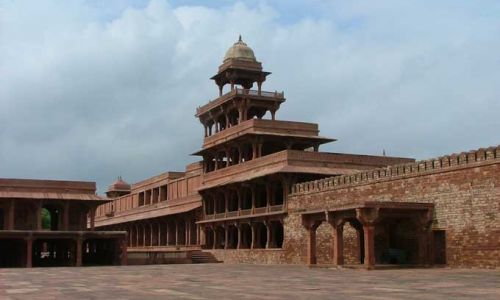 IndienAgraFatehpur Sikri 5Etagen