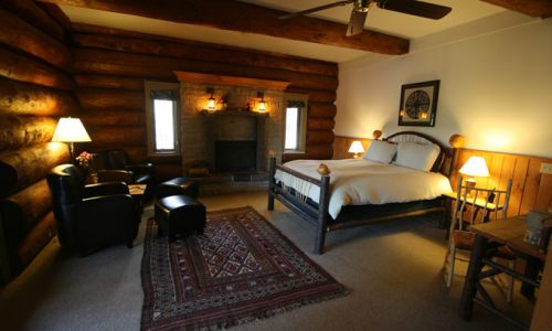 HotelNova ScotiaTrout Point LodgeFireplace Junior Suite
