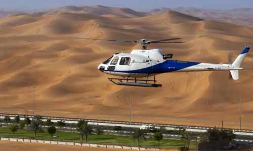 DubaiHelikopter Wueste