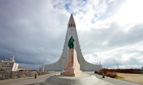 IslandReykjavik Hallgrimskirkja Kirche