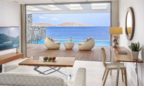 HotelGriechenlandElounda Beach HotelWATERFRONT JUNIOR SUITE PRIVATE POOL
