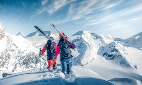 OesterreichBesichtigungKitzsteinhorn Winter