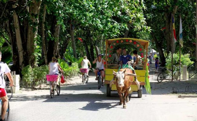 SeychellenSeychellen Oxcart La Digue