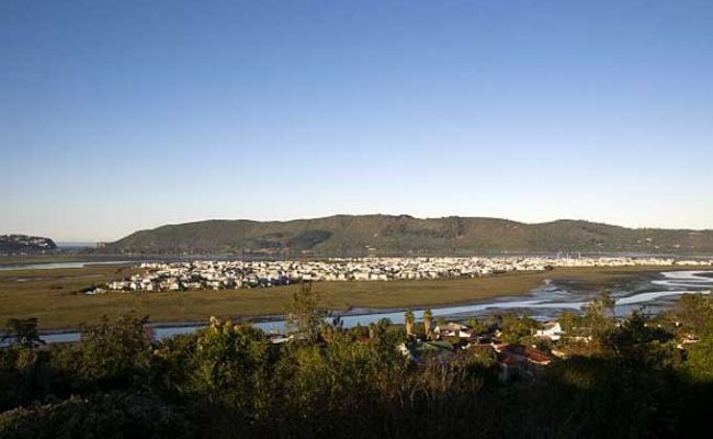 SuedafrikaKnysnaAerial View of Knysna