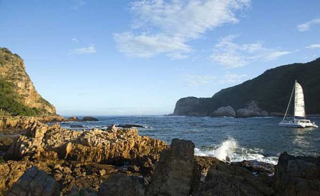 SuedafrikaKnysnaBoat Knysna Heads