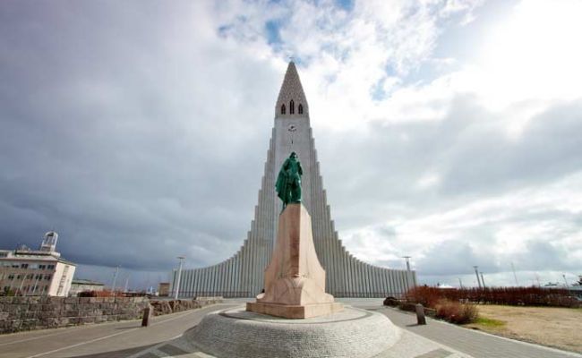 IslandReykjavik Hallgrimskirkja Kirche