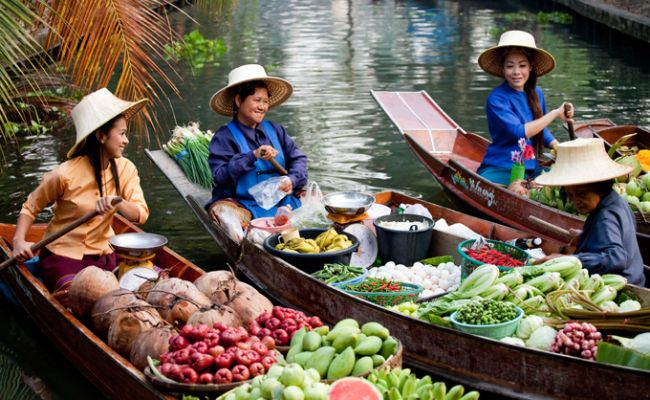 ThailandBangkokBangkokFloatingMarket