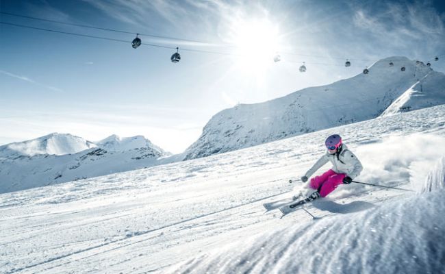 OesterreichBesichtigungKitzsteinhorn Gletscherpist