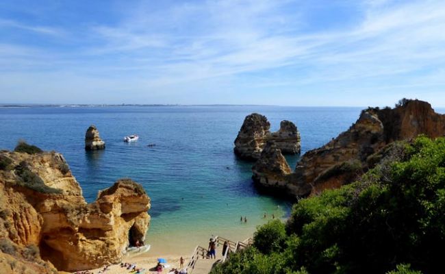 PortugalAlgarve Lagos Bucht1
