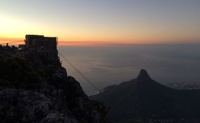 SuedafrikaKapstadtTafelberg von oben