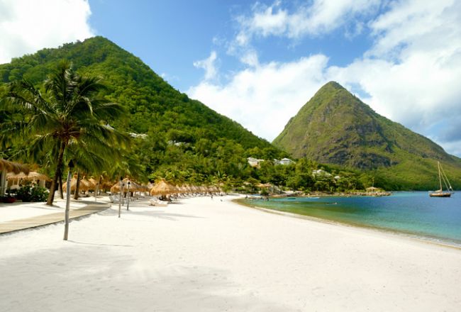 Sugar Beach Resort - Strand