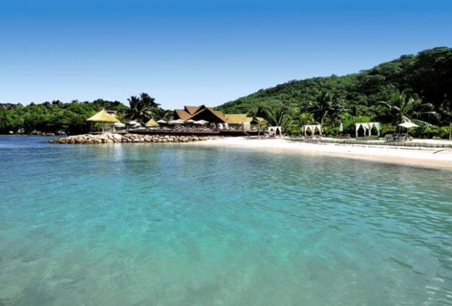 HotelSeychellenPraslinLa DigueDomaine de lOrangeraieStrand