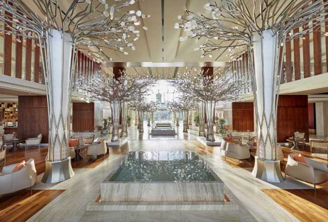 HotelDubaiMandarin Orientalhotel lobby