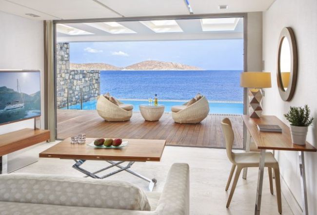 HotelGriechenlandElounda Beach HotelWATERFRONT JUNIOR SUITE PRIVATE POOL