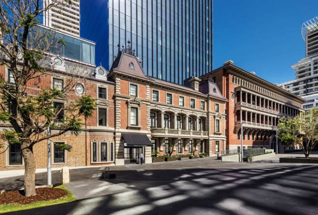 HotelAustralienWesternAustraliaPerthCOMOTheTreasury Exterior