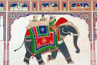 IndienShekhawati Painting Rajasth