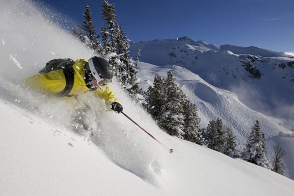 Skifahrer in Whistler/ Paul Morrison