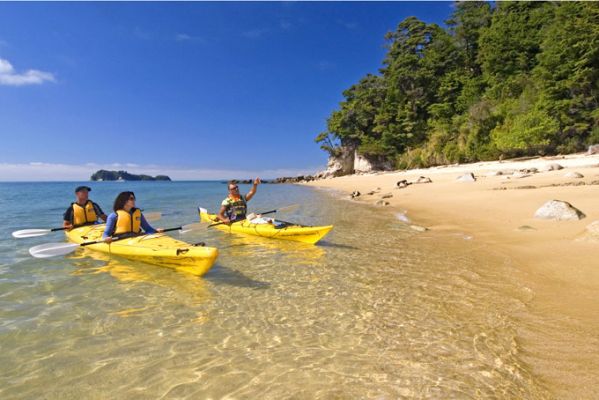 NeuseelandKayaking in Abel Tasman Nat