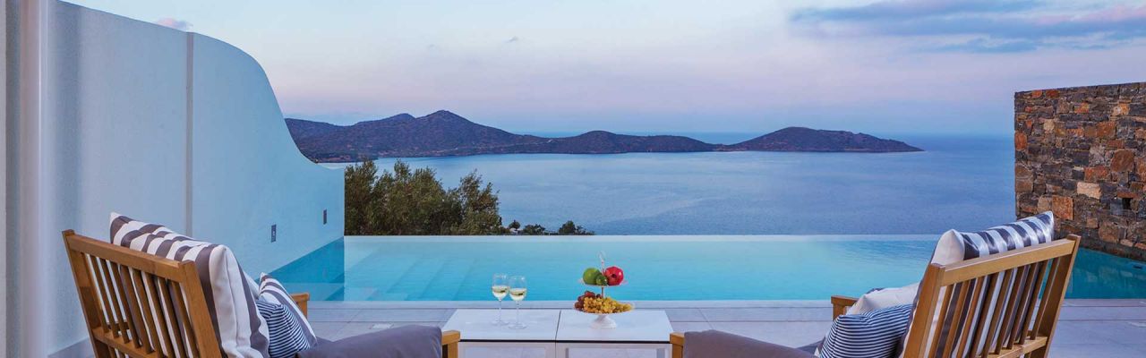 GriechenlandTeaser Elounda Gulf Villas Meerblick