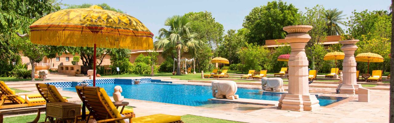 IndienTeaser Oberoi Rajvilas Pool