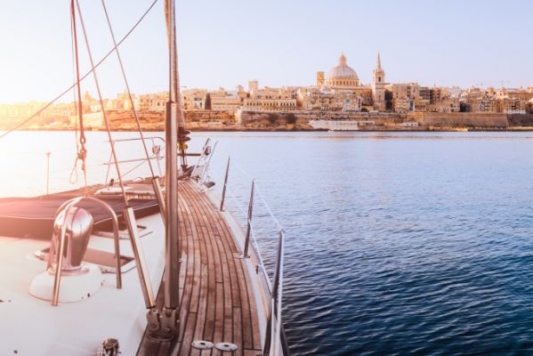 MaltaView of Valletta from Yacht MTA 2