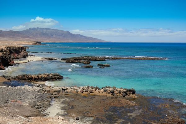 SpanienFuerteventura Besichtigung Strand