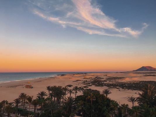 SpanienFuerteventura Besichtigung Sundowner