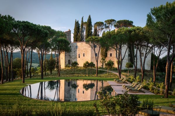 ItalienHotelCastello di Reschio The Pool