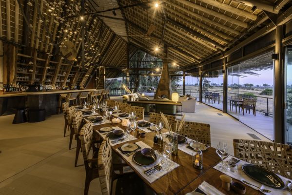 HotelBotswanaOkavango Jao Camp Abendessen