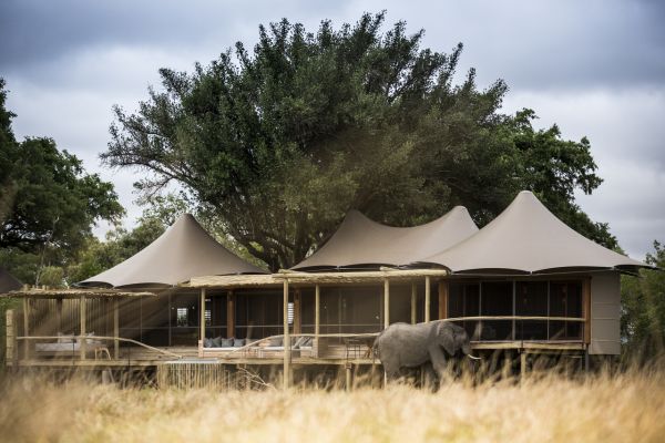 HotelBotswanaOkavangoMomboZimmer Aussenansicht