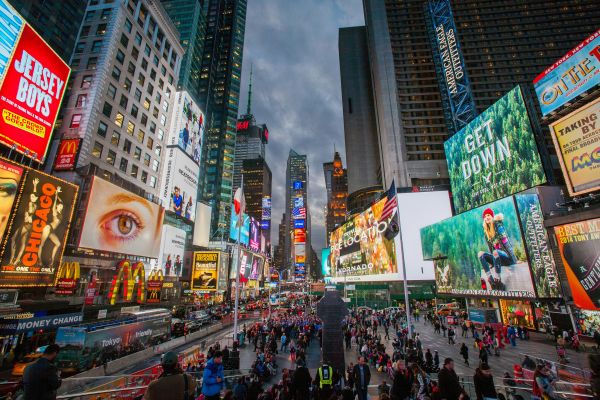HDNew YorkTime squere nachts