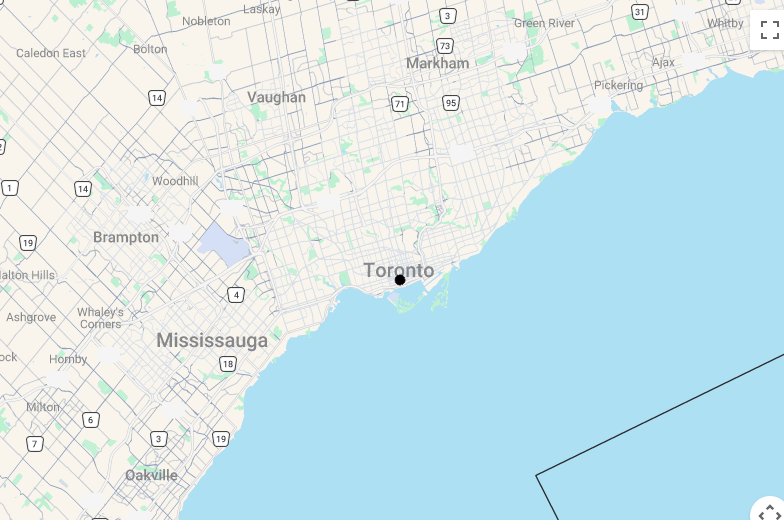 Karte 5 Tage Luxusreise Toronto