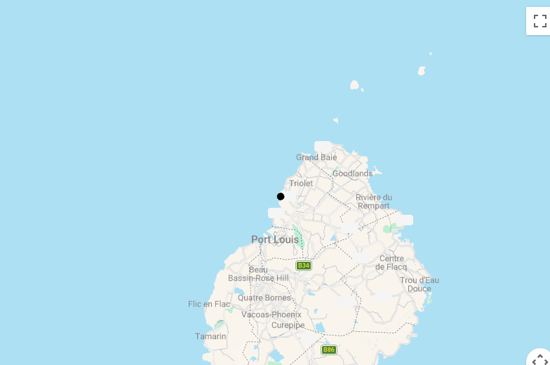 Karte The Oberoi Mauritius - 9 Tage im Paradies