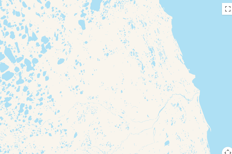 Karte 11 Tage Lodge Safari zu den Eisbären in der Hudson Bay