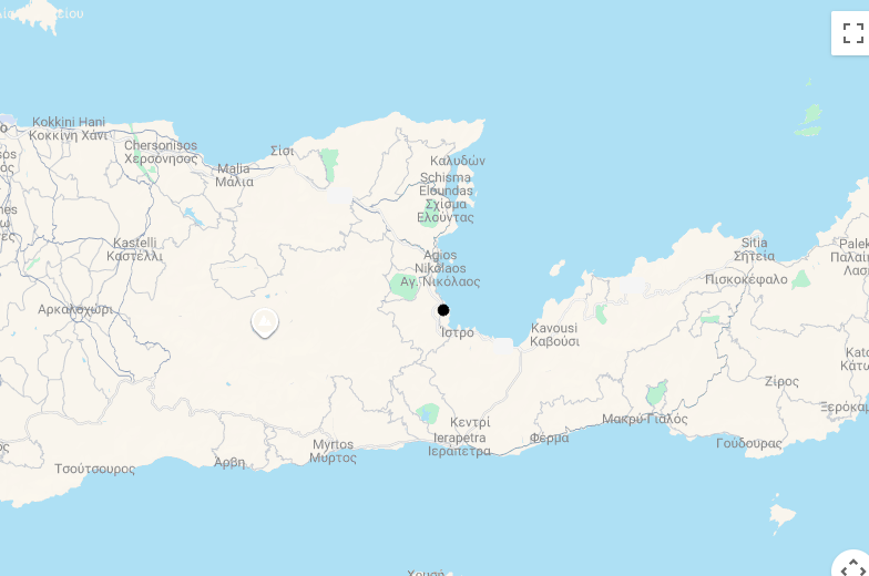 Karte Daios Cove Momente: Kretische Eleganz in traumhafter Privatbucht