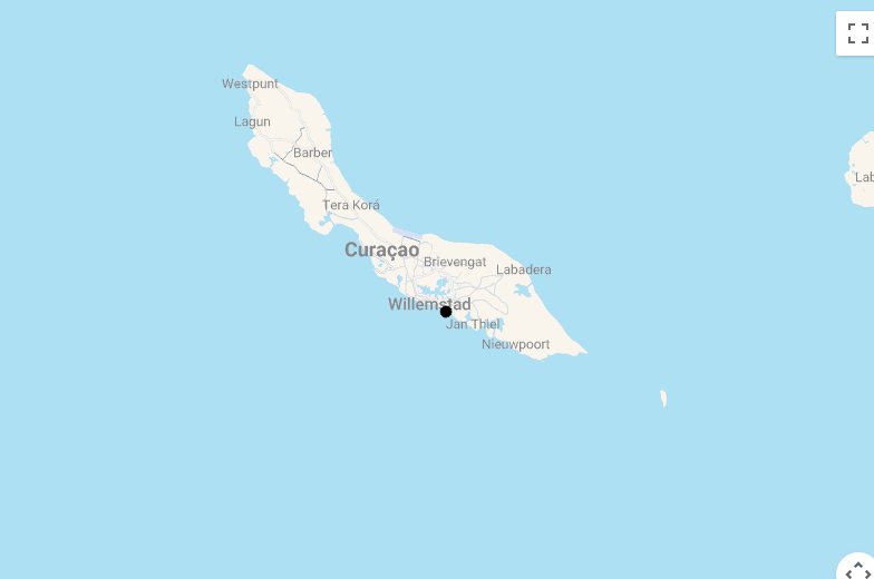 Karte Curacao, ein Traum von Luxus