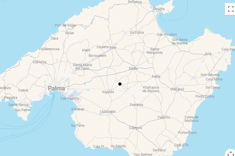 Karte Mallorcas stille Seele - Finca-Retreat im Herzen der Insel